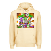 Pina Colada Halloween Gnomes Premium Hoodie - texasbilliewilder
