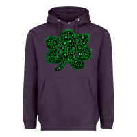Plum shamrock st patrick Heavyweight Hoodie - Bettercallsaul