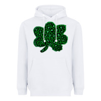 White shamrock st patrick Heavyweight Hoodie - Bettercallsaul