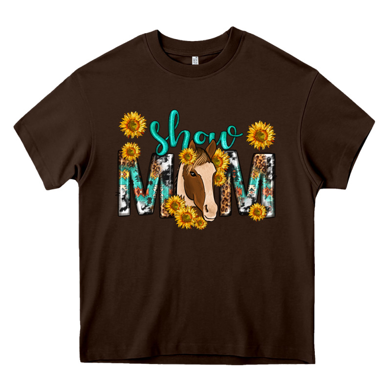 Show Mom With Horse Mothers Day Heavy Core Tee by texasbilliewilder | Teevron