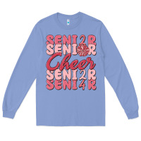 Colony Blue senior cheer 2024 Long Sleeve Tee - MaliasSmallBusiness
