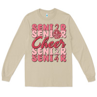 Mushroom senior cheer 2024 Long Sleeve Tee - MaliasSmallBusiness