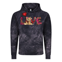 Cloud Black valentines day tedybear love Vintage Hoodie - RanaPortraitStore