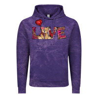 Cloud Purple valentines day tedybear love Vintage Hoodie - RanaPortraitStore