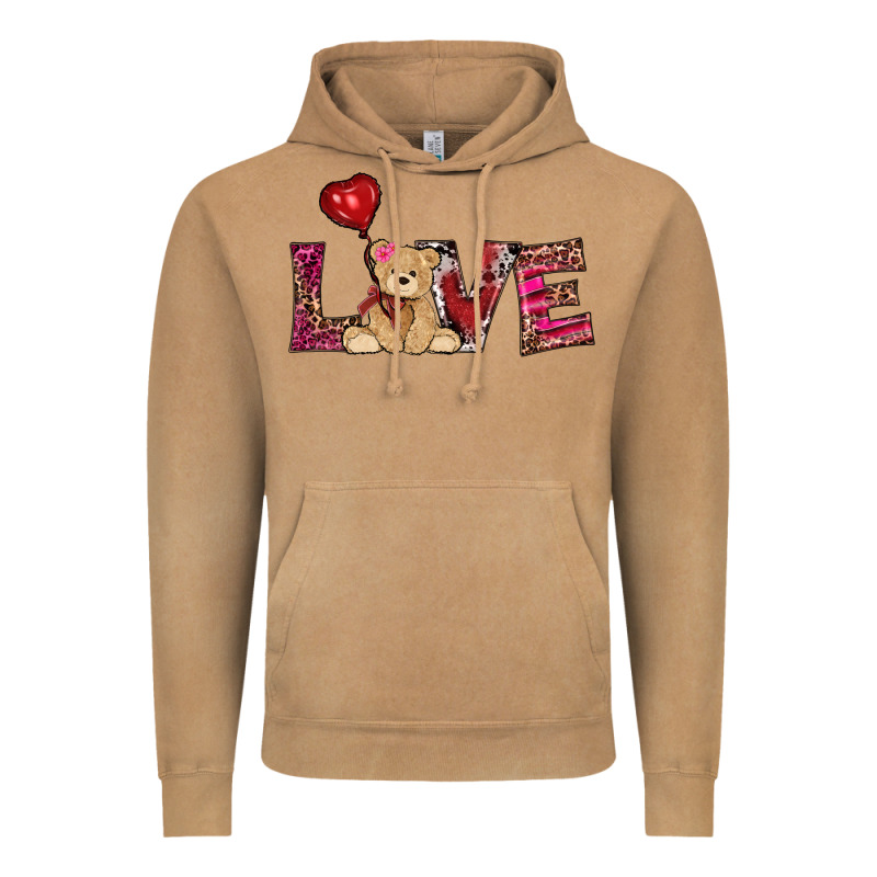 Valentines Day Tedybear Love Vintage Hoodie by RanaPortraitStore | Teevron