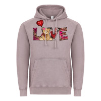 Vintage Zinc valentines day tedybear love Vintage Hoodie - RanaPortraitStore