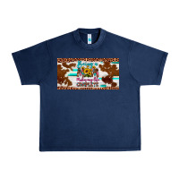 Navy being a mom makes my life complete license plate Urban Heavy Tee - Artiststas