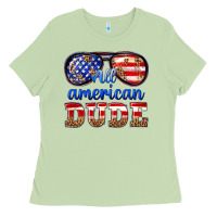 Matcha all american dude Ladies Tee - texasbilliewilder