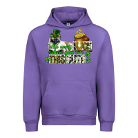 Tulip St. Patrick's cat who needs luck when you are this Urban Hoodie - CowGirlArtShop