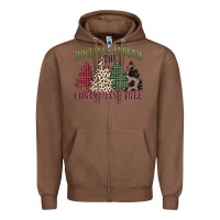 Chestnut rocking around the christmas tree Zipper Hoodie - MaliasSmallBusiness