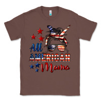 Chestnut All American Mama Classic Tee - LillyAllenDesigns