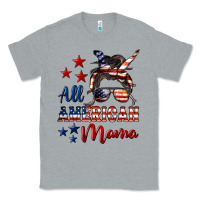 Heather Grey All American Mama Classic Tee - LillyAllenDesigns