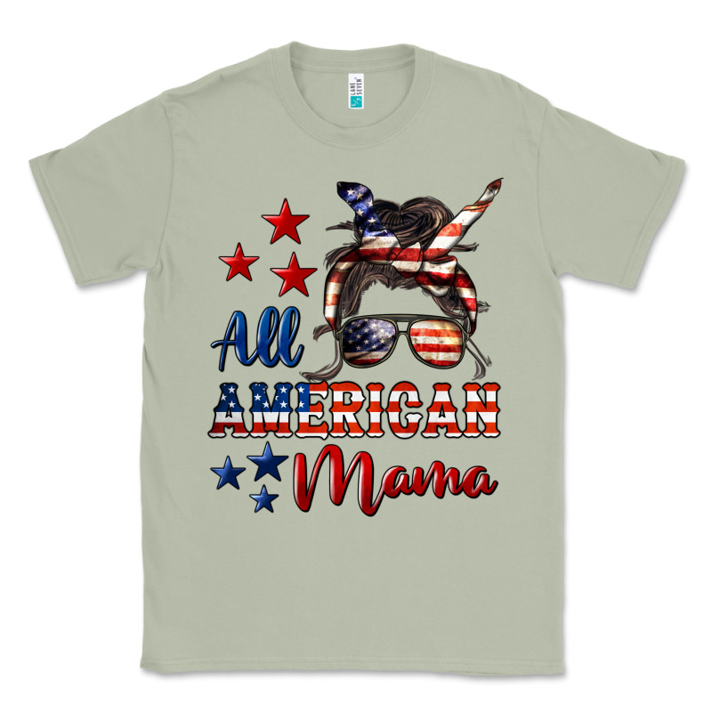 All American Mama Classic Tee by LillyAllenDesigns | Teevron