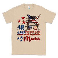Mushroom All American Mama Classic Tee - LillyAllenDesigns