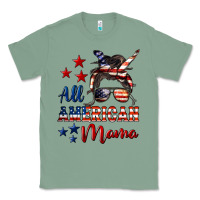 Sage All American Mama Classic Tee - LillyAllenDesigns