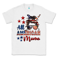 White All American Mama Classic Tee - LillyAllenDesigns