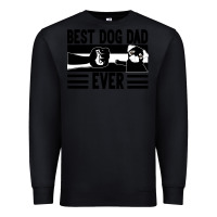 Black Best dog dad ever Premium Sweatshirt - Bettercallsaul