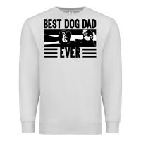 Dove Grey Best dog dad ever Premium Sweatshirt - Bettercallsaul