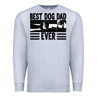 Heather Grey Best dog dad ever Premium Sweatshirt - Bettercallsaul