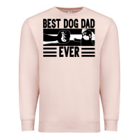 Pale Pink Best dog dad ever Premium Sweatshirt - Bettercallsaul