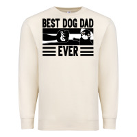 Sandshell Best dog dad ever Premium Sweatshirt - Bettercallsaul