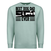 Seafoam Best dog dad ever Premium Sweatshirt - Bettercallsaul