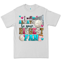 Dove Grey i will always be your biggest fan volleyball Premium Tee - Zillion Design Studio