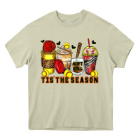 Mossy tis' the season softball coffee cups Heavy Core Tee - Zillion Design Studio