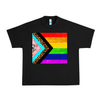 Black pride flag Urban Heavy Tee - AdoDesignShop