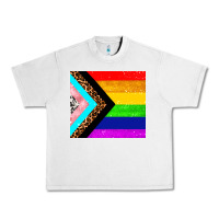 Lunar Rock pride flag Urban Heavy Tee - AdoDesignShop