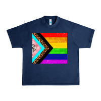 Navy pride flag Urban Heavy Tee - AdoDesignShop
