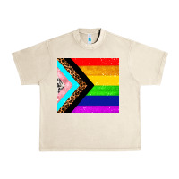 Sandshell pride flag Urban Heavy Tee - AdoDesignShop