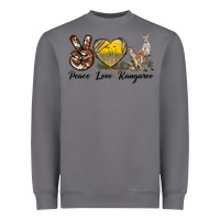 Storm Peace Love Kangaroo Heavyweight Sweatshirt - LillyAllenDesigns