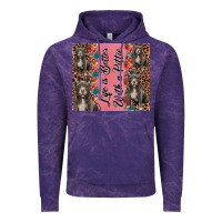 Cloud Purple life is better with a pittie Vintage Hoodie - JahusDesignShop