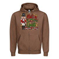 Chestnut not player i just crush a lot nutcracker Zipper Hoodie - MaliasSmallBusiness