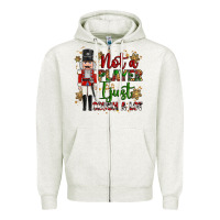 Not Player I Just Crush A Lot Nutcracker Zipper Hoodie | Teevron