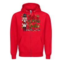 Red not player i just crush a lot nutcracker Zipper Hoodie - MaliasSmallBusiness