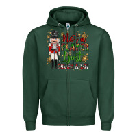 Sports Green not player i just crush a lot nutcracker Zipper Hoodie - MaliasSmallBusiness