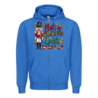 True Royal not player i just crush a lot nutcracker Zipper Hoodie - MaliasSmallBusiness