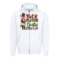 White not player i just crush a lot nutcracker Zipper Hoodie - MaliasSmallBusiness