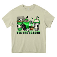 Mossy tis' the season soccer coffee cups Heavy Core Tee - Zillion Design Studio