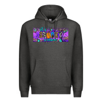 Charcoal Heather it s spooky season Premium Hoodie - JahusDesignShop