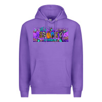 Purple it s spooky season Premium Hoodie - JahusDesignShop