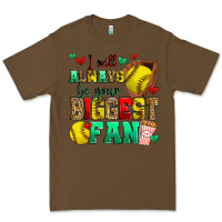 Cacao i will always be your biggest fan softball Premium Tee - Zillion Design Studio