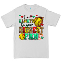 Dove Grey i will always be your biggest fan softball Premium Tee - Zillion Design Studio