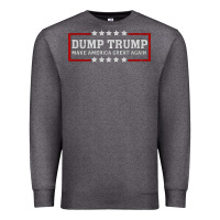Charcoal Heather Dump Trump Premium Sweatshirt - Bettercallsaul