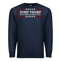 Navy Dump Trump Premium Sweatshirt - Bettercallsaul