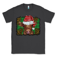 Smoke christmas leopard buffalo plaid baby highland cow Classic Tee - BarkalooDesign