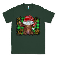 Sports Green christmas leopard buffalo plaid baby highland cow Classic Tee - BarkalooDesign