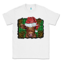 White christmas leopard buffalo plaid baby highland cow Classic Tee - BarkalooDesign